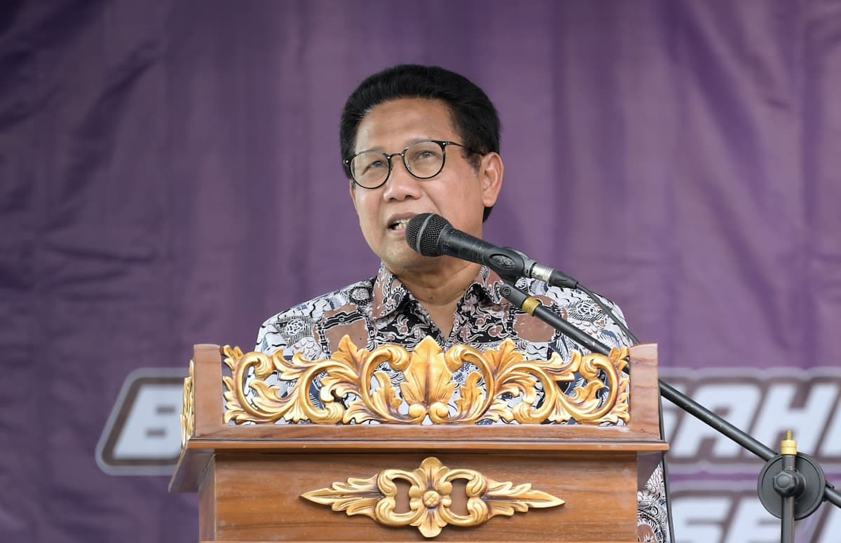 Pukul Gong 9 Kali saat Launching Bumkalma, Gus Halim: Perjuangan Periode Kades Harus 9 Tahun