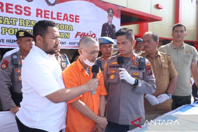Polisi Tangkap Pengedar Narkoba di Asahan, 50 Kg Sabu Disita